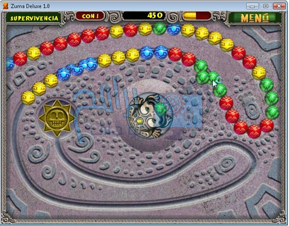 تحميل لعبة زوما للكمبيوتر Zuma برابط مباشر